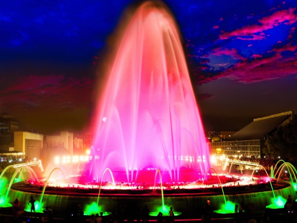 fountain show