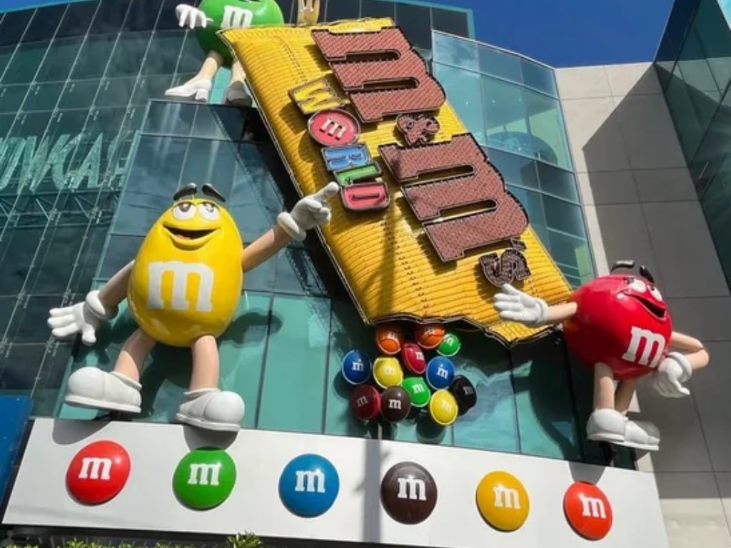 m&m world las vegas